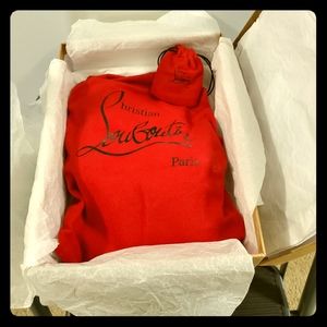 NEW VERY PRIVE 120 PATENT CHRISTIAN LOUBOUTINS